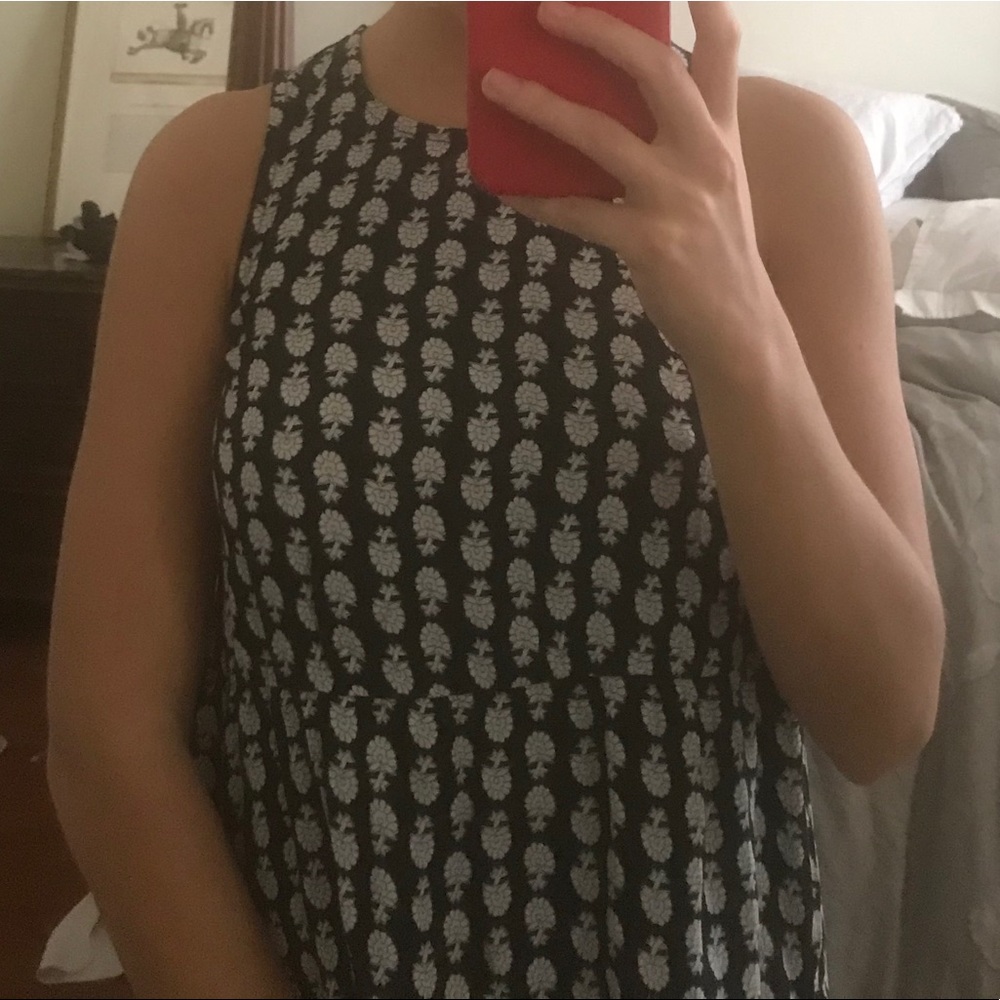 madewell black and white tank